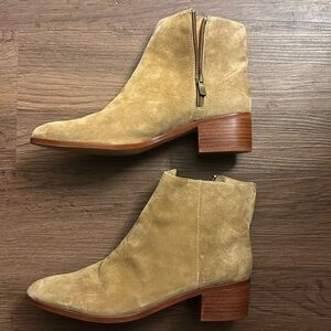 J. Crew Suede Walker Ankle Boots